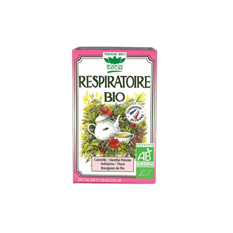 Tisane Respiratoire Bio - 24 Sachets - Romon nature