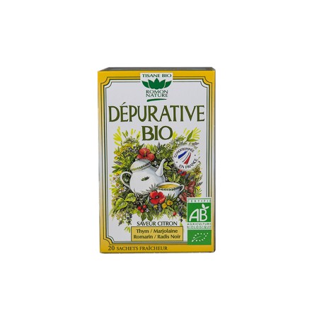 Tisane Dépurative Bio - 24 Sachets - Romon nature