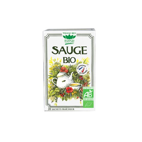 Tisane Sauge Bio - 20 Sachets - Romon nature