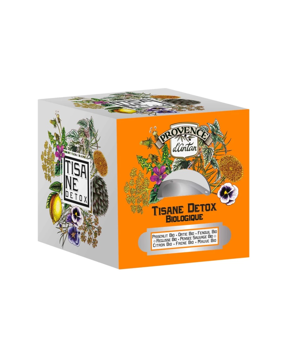 Tisane Détox Bio - Provence d'Antan - Recharge 24 Sachets