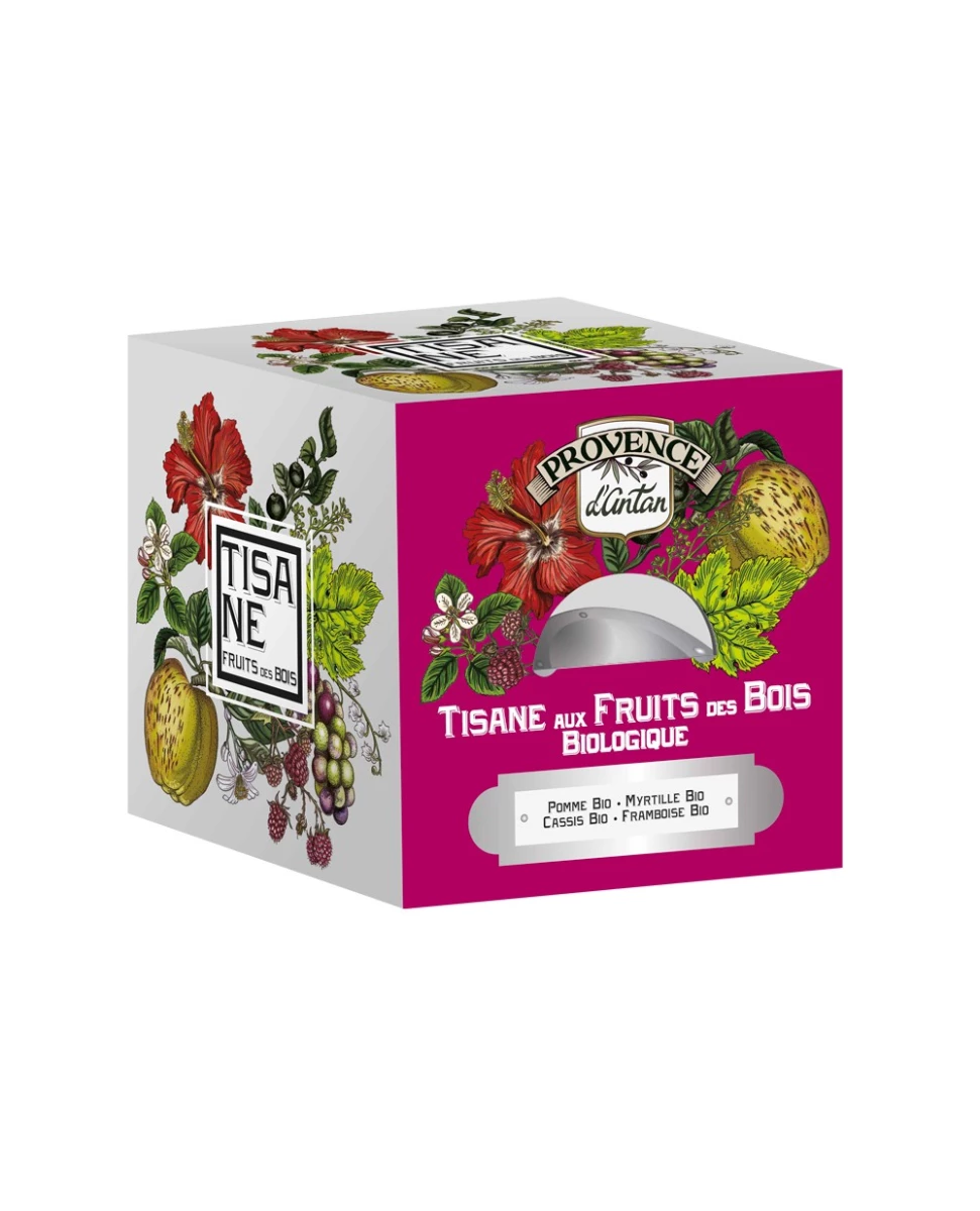 Tisane aux Fruits des Bois Bio - Provence d'Antan - Recharge 24 Sachets