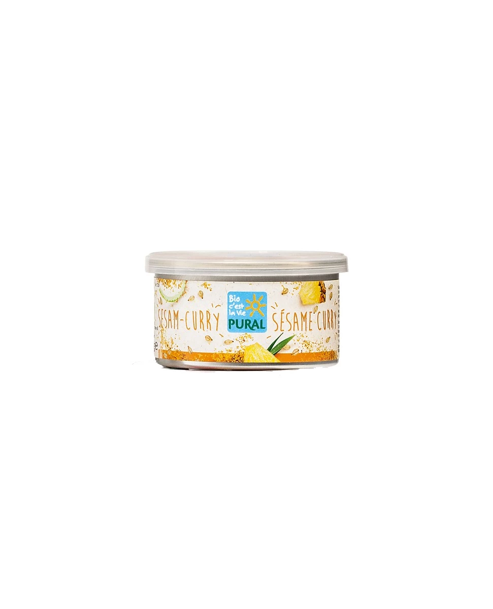 Pâté végétal Sésame / Curry 125g - Pural