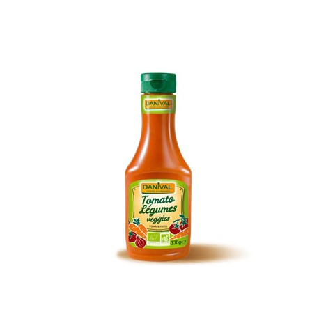 Sauce Tomato Légumes Veggies 330g - Danival