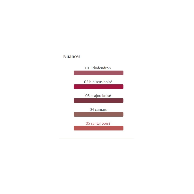 Crayon Contour des Lèvres - Santal Boisé (sandalwood) 05 - Dr. Hauschka