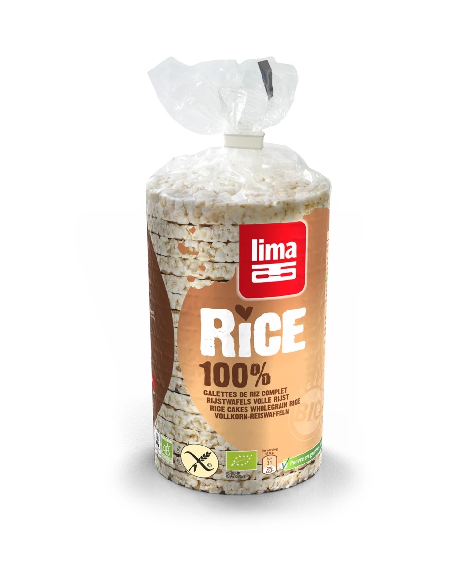 Galettes Fines de Riz Complet 130g-Lima