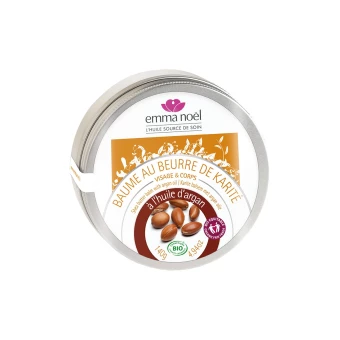 Baume au Beurre de Karité Bio Visage et Corps - 140g - Emma Noël