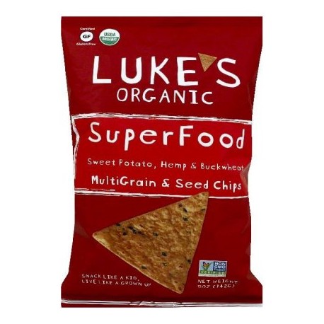 Chips Multi-Graines et SuperFood - 142g - Luke's