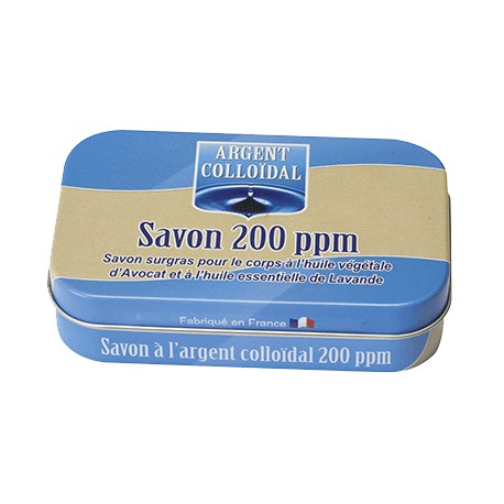 Argent Colloïdal Savon 200ppm - Vecteur Energy