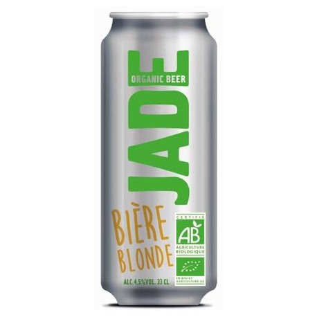 Bière Blonde Bio Jade - 33cl - Brasserie Castelain