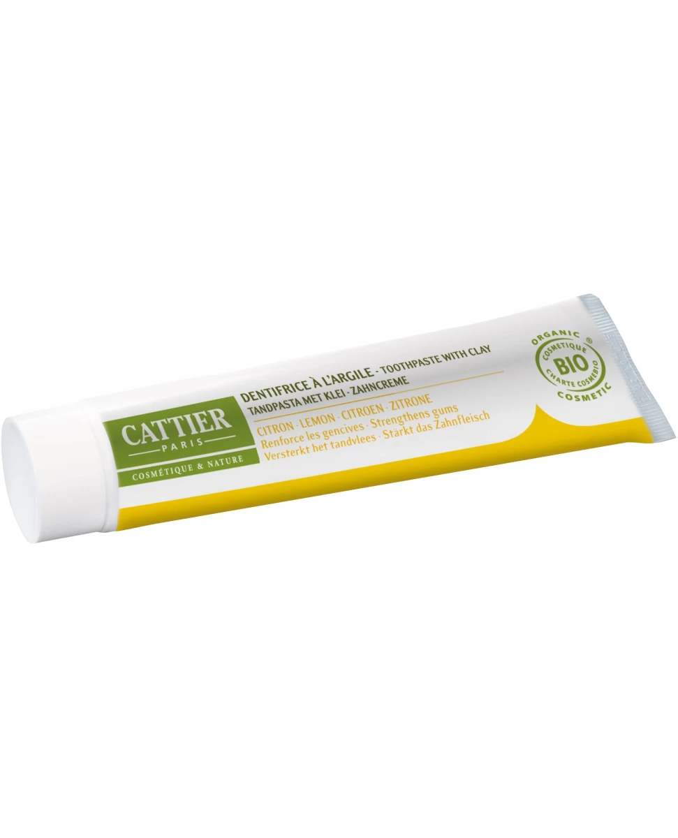 Dentargile Dentifrice au Citron - 75ml - CATTIER