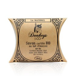 Savon Bio au lait d'ânesse - 100g - Donkeys & Co