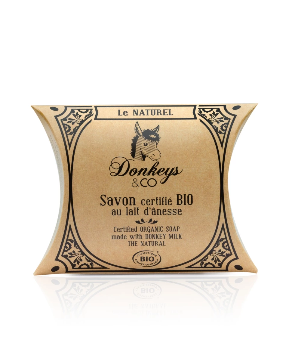 Savon Bio au lait d'ânesse - 100g - Donkeys & Co