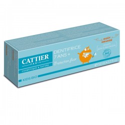 Dentifrice 7 ans + Goût Orange - 50ml - CATTIER