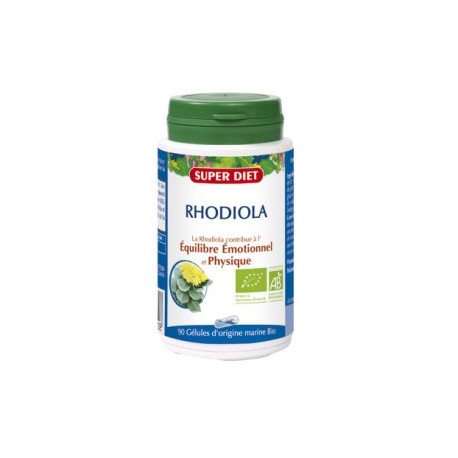 Rhodiola Bio - Equilibre - 90 Gélules - SuperDiet