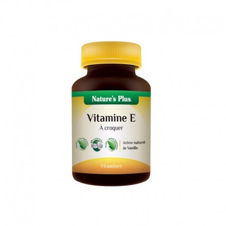 Vitamine E à croquer - 60 Comprimés - Nature's Plus