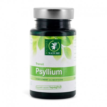 Psyllium Complément Alimentaire - 90 gélules - Boutique Nature