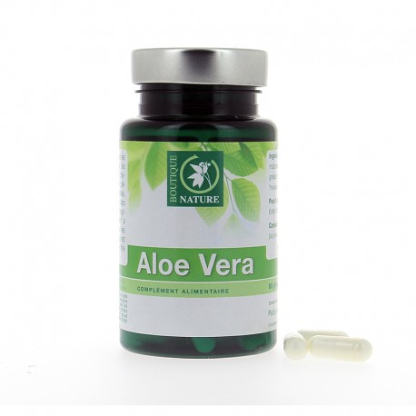 Aloe Vera Complément Alimentaire - 60 gélules - Boutique Nature