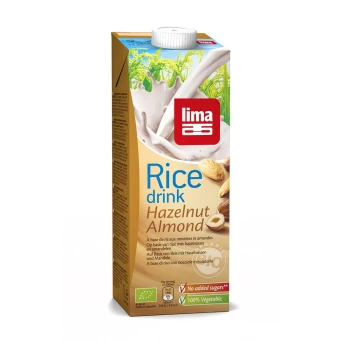 Rice Drink Noisettes et Amandes 1L-Lima