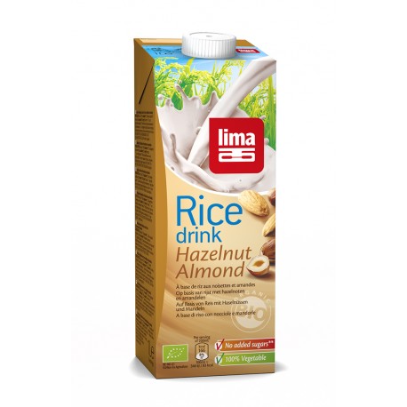 Rice Drink Noisettes et Amandes 1L-Lima