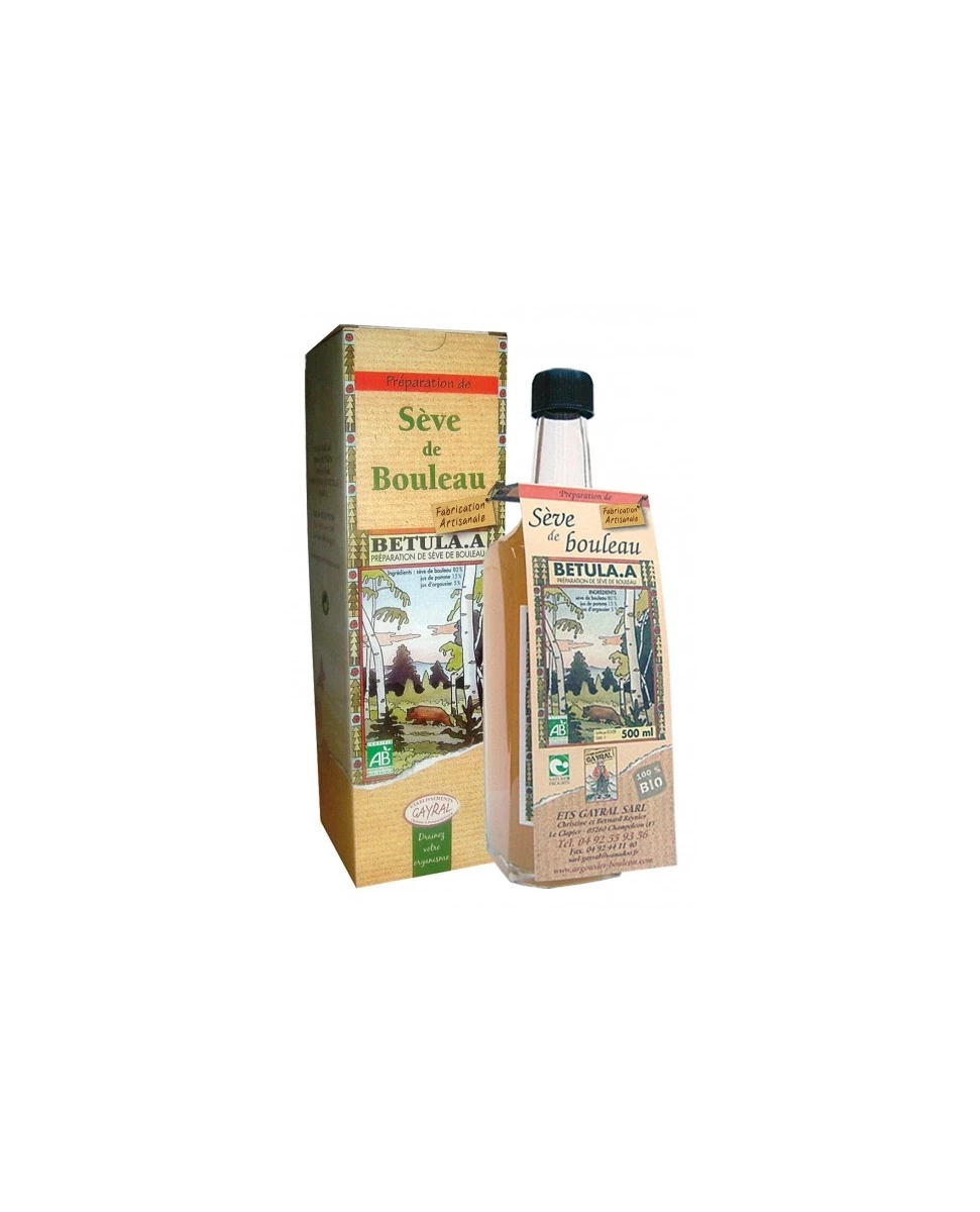 Préparation de Sève de Bouleau Bio - 500ml - Gayral