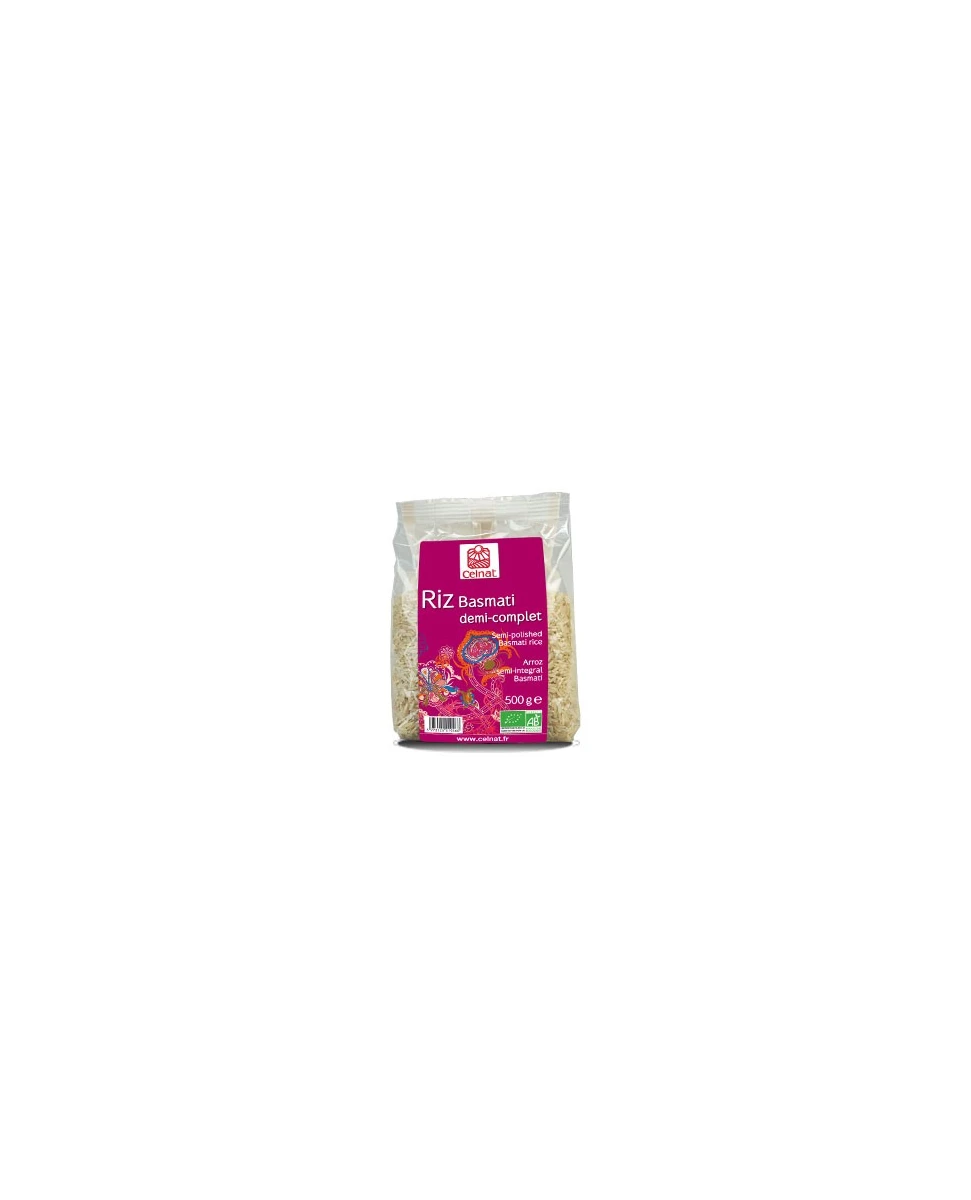 Riz Basmati demi-complet, Celnat, 500g