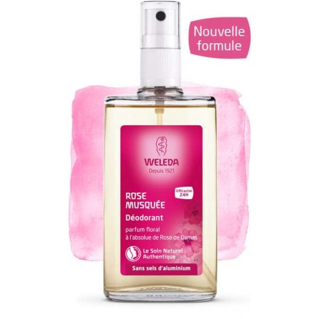 Déodorant Rose Musquée - 100ml - Weleda