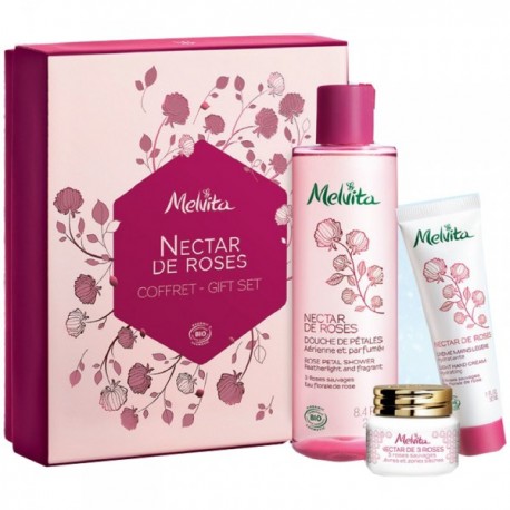 Coffret Cadeau Beauté Nectar de Roses - Melvita