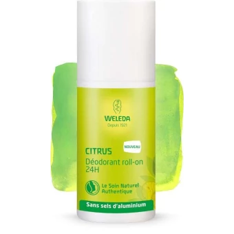 Déodorant Roll-On 24H Citrus - 50ml - Weleda
