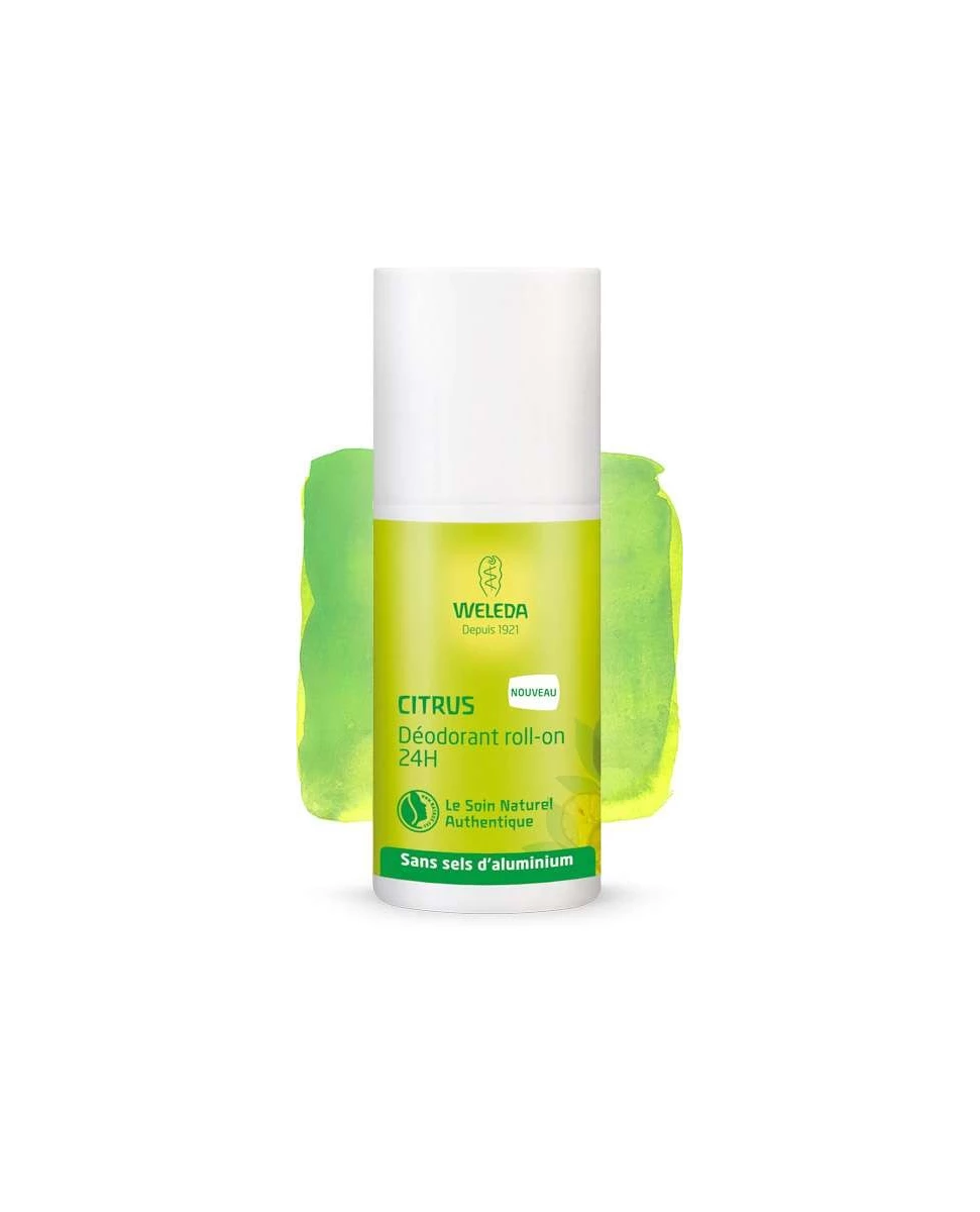 Déodorant Roll-On 24H Citrus - 50ml - Weleda