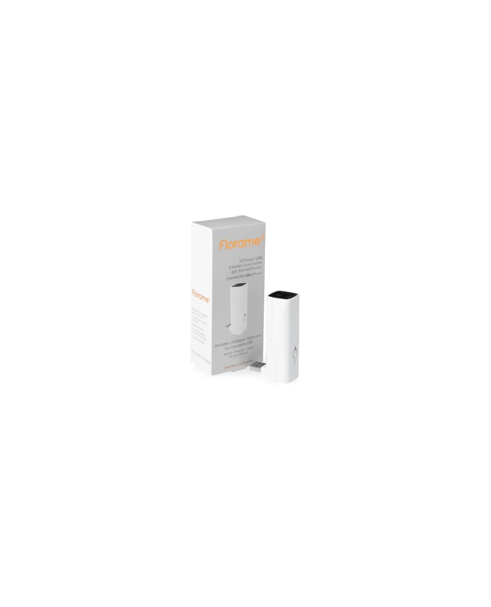 Diffuseur USB d'Huiles Essentielles Blanc - Florame
