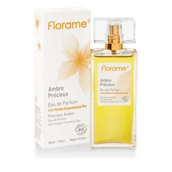 Ambre Précieux Eau de Parfum aux HE Bio - 50ml - Florame