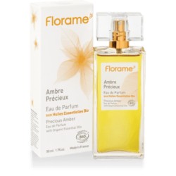 Ambre Précieux Eau de Parfum aux HE Bio - 50ml - Florame