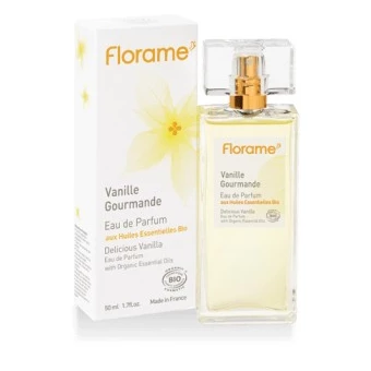 Vanille Gourmande Eau de Parfum aux HE Bio - 50ml - Florame