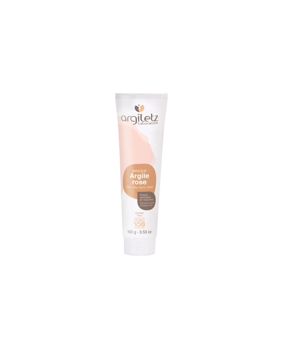 Pate pour Masque d'Argile Rose 400g - Argiletz