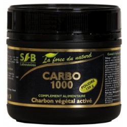 Carbo 1000 Charbon Végétal activé - 150g (Poudre) - Laboratoires SFB