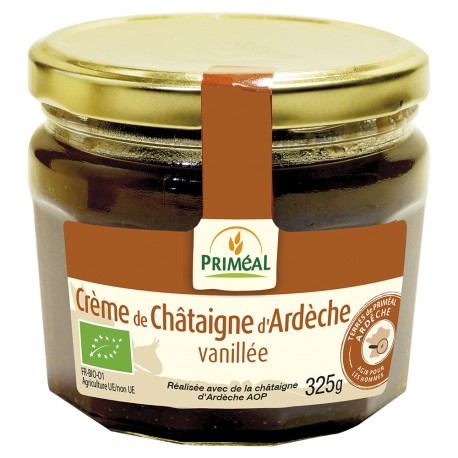Crème de Châtaigne d'Ardèche AOP Vanillée - 325g - Priméal