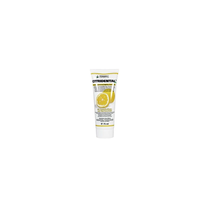 Dentifrice Citridental Aktiv - 75ml - Citridermal Cosmetic