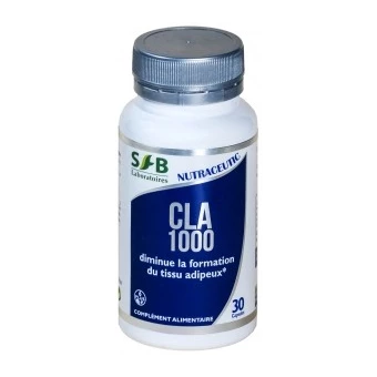 CLA 1000 (Acide Linoléique Conjugué) - 30 capsules - Laboratoires SFB