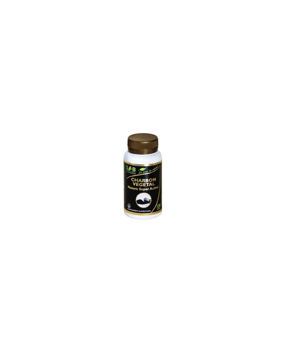 Charbon Végétal super activé - 120 Gélules - Laboratoires SFB