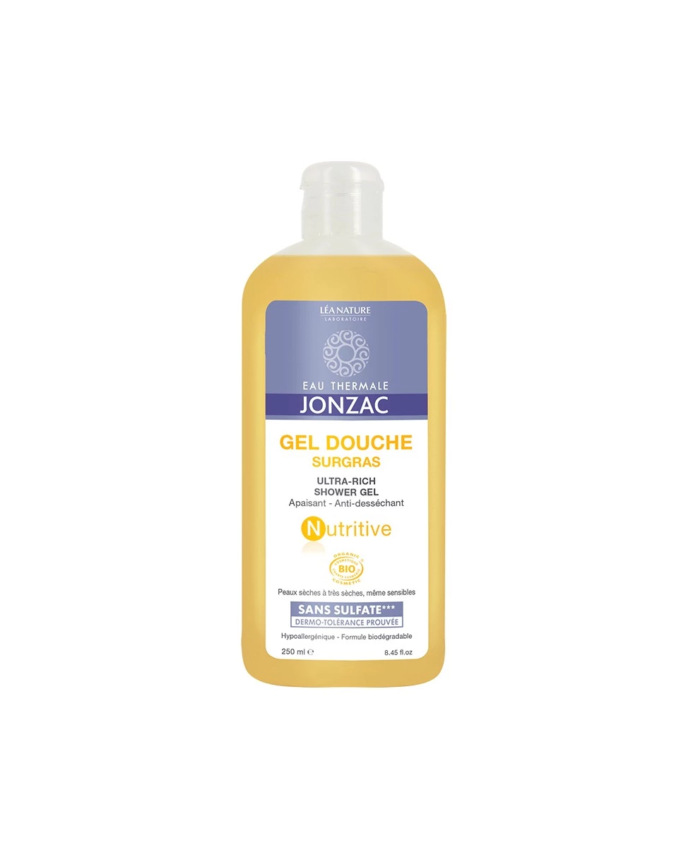 Gel Douche Surgras Nutritive - 500mL - Eau Thermale Jonzac