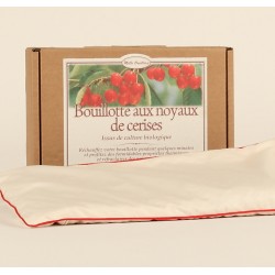 Bouillotte aux noyaux de cerises bio - Mille Oreillers