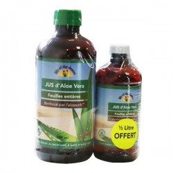 Gelée d'Aloe Vera Feuilles Entières - 946ml + 473ml Gratuit - Lily of the Desert