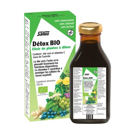 Détox Bio - Formule Liquide - 250ml - Salus