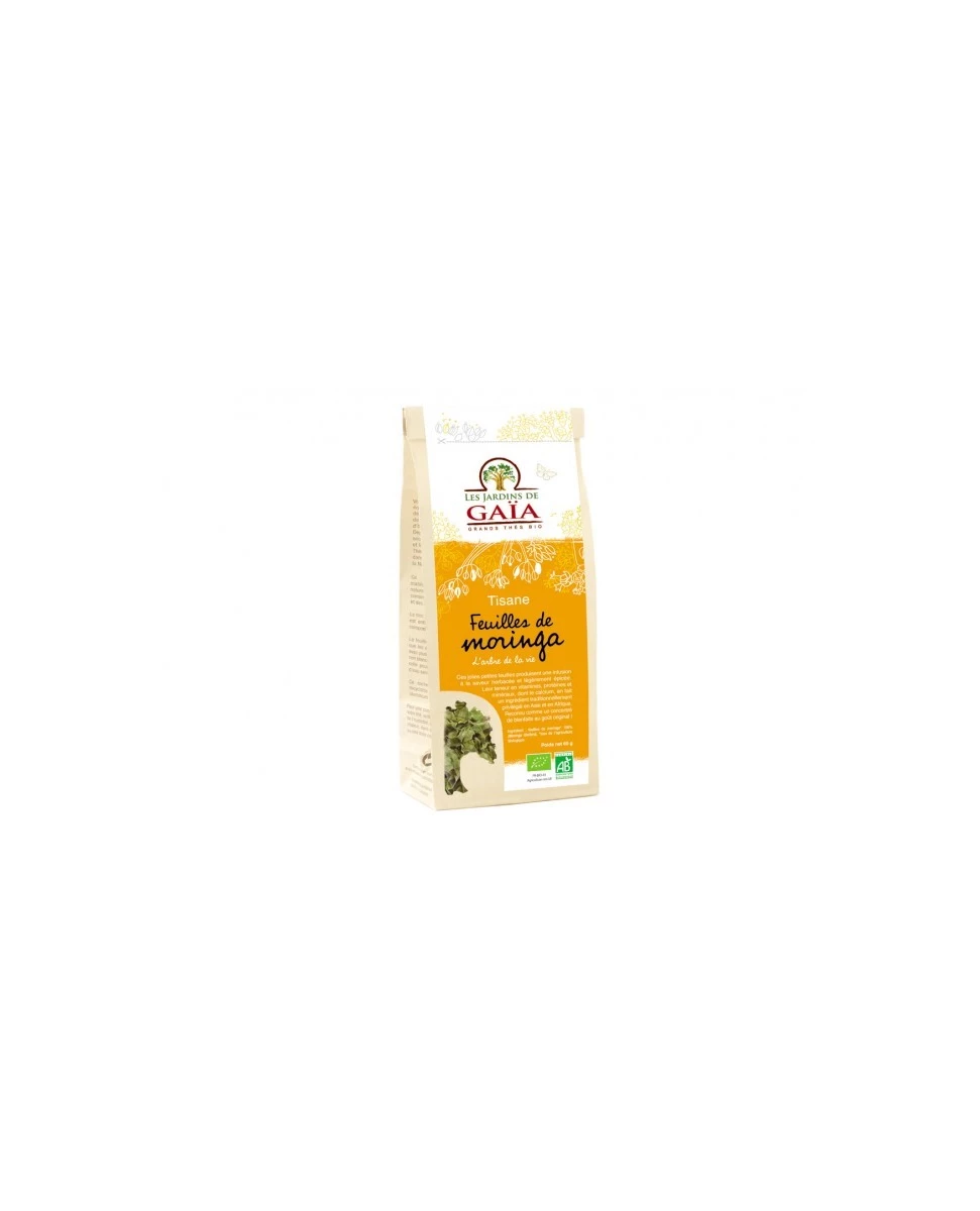 Tisane de Feuilles de Moringa Bio - 60g - Les Jardins de Gaïa