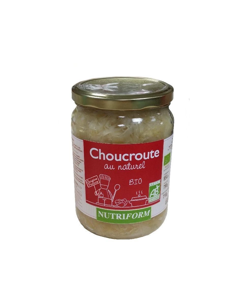 Choucroute au naturel 790g-Nutriform