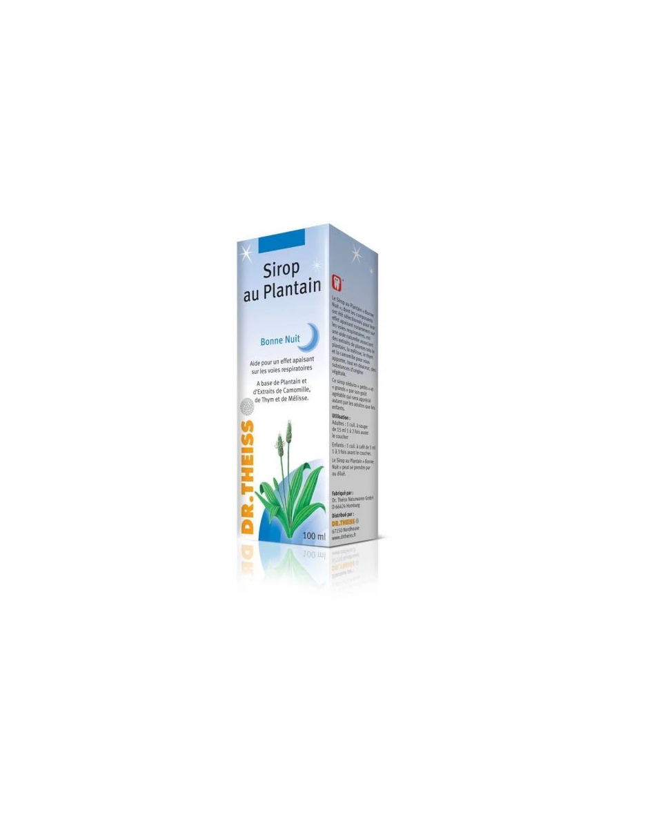 Sirop au Plantain - 250ml - Dr.Theiss