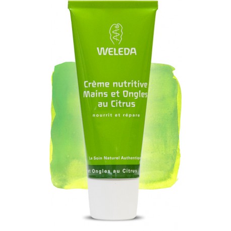 Crème Nutritive Mains et Ongles au Citrus - 50ml - Weleda