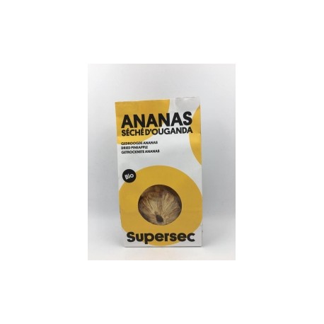 Ananas Séché d'Ouganda - 80g - Supersec