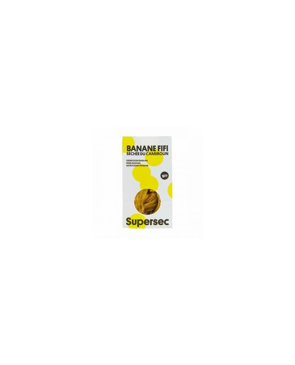 Banane Fifi Séchée du Cameroun - 110g - Supersec