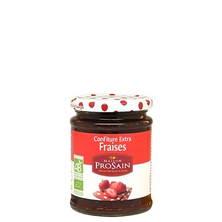 Confiture extra Fraises 350g-Maison ProSain